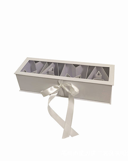 Cutie flori s1.126 alb MAMA