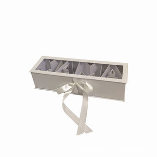 Cutie flori s1.126 alb MAMA