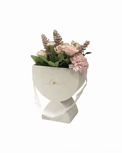 Cutie flori S1.104 alb