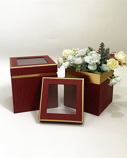 Cutie flori s2.38 rosu