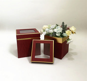 Cutie flori s2.38 rosu