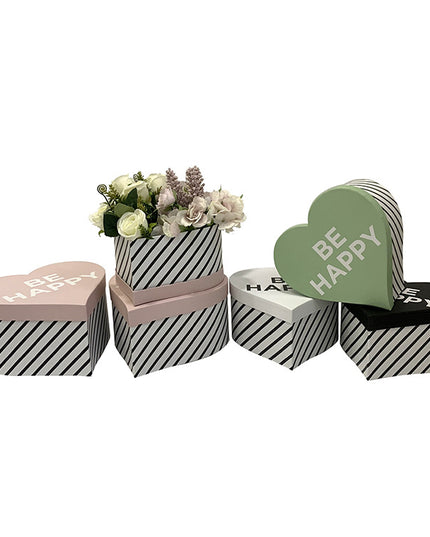 Cutie flori s3.177 alb