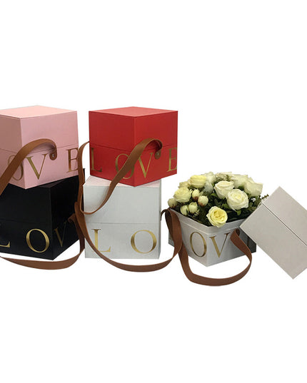 Cutie flori S2.155 alb