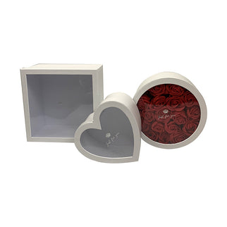 Cutie flori S3.175 alb