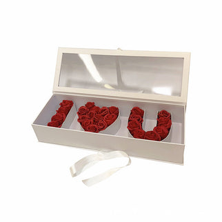 Cutie flori s1.110 alb