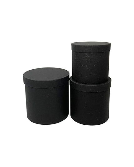 Set 3 cutii flori S3.167 negru