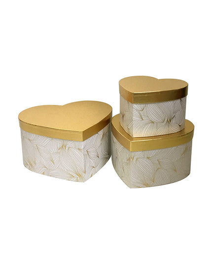 Set 3 cutii flori S3.52 marmur alb