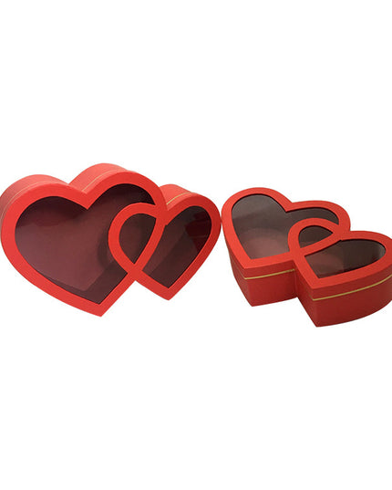 Set 2 cutii flori S2.165 rosu