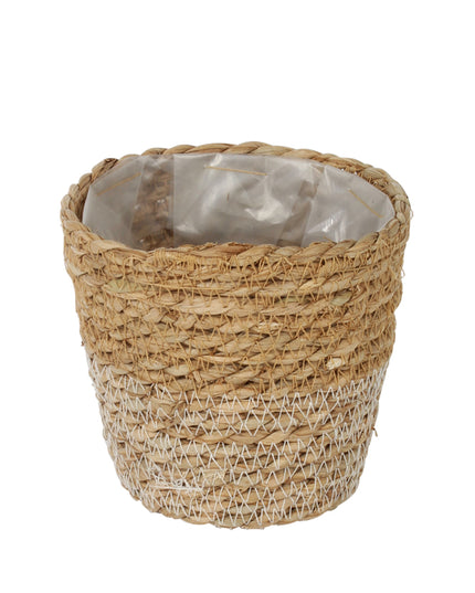 Cos osaka Ø13.5x13cm alb