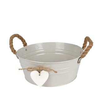 Bol zinc oxford Ø18.5x9cm