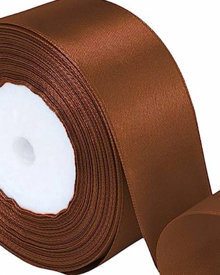 Panglica 2.5cm x 36m satin maro