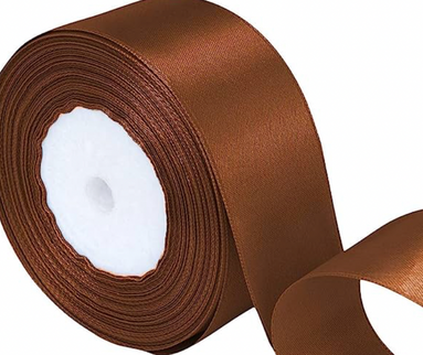 Panglica 2.5cm x 36m satin maro