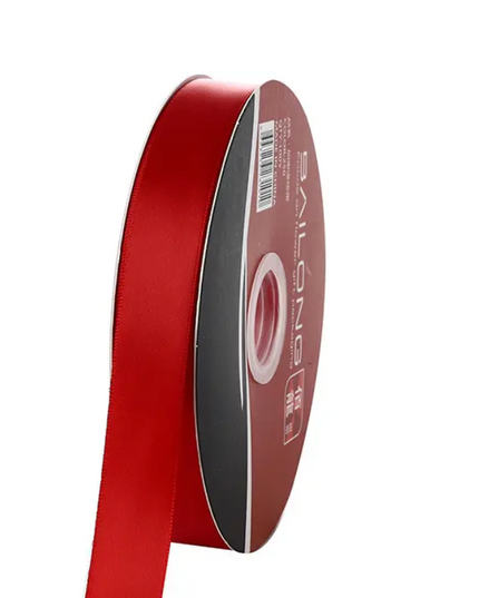 Panglica 2.5cm x 36m satin negru