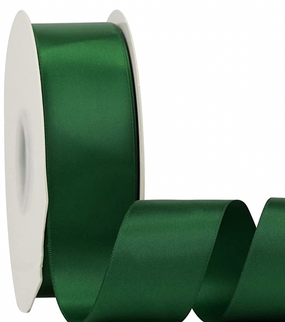 Panglica 2.5cm x 36m satin verde emerald