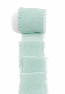 Panglica 3.8cm x 4.5m matase mint green