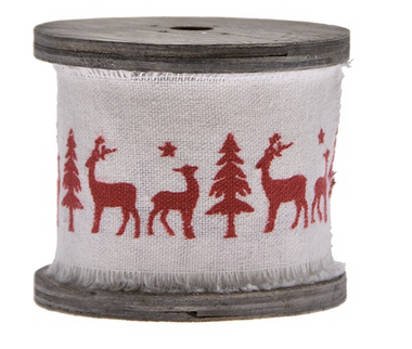 Panglica textil 50mmx3m reni