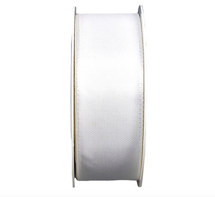 Panglica tafta 40mmx22m alb