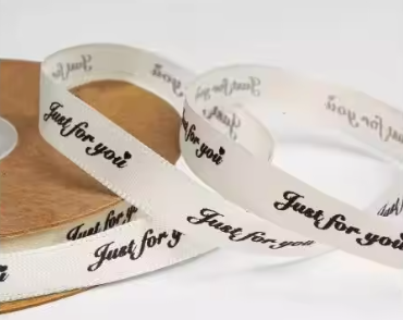 Panglica textil 10mmx40m just for you crem