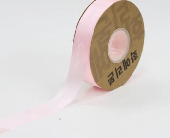 Panglica textil 25mmx35m sweet love roz