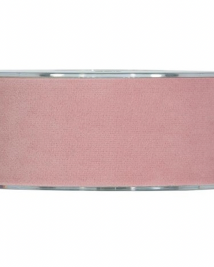 Panglica catifea 40mmx7m roz