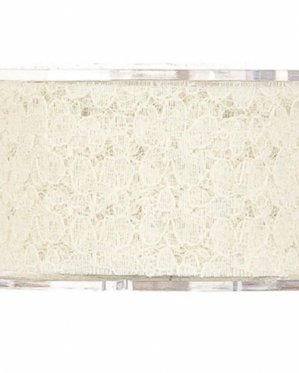Panglica dantela 63mmx10m crem