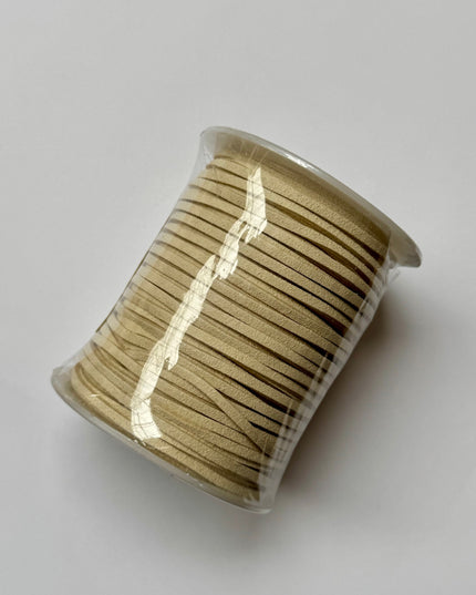 Panglica catifea snur 100g crem