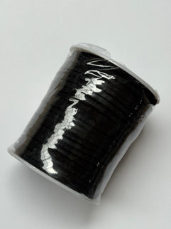 Panglica catifea snur 100g negru