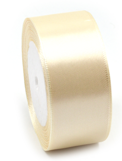Panglica textil 4cm x 22m crem