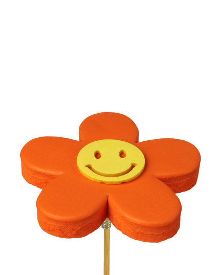 Pick floare s/24 spuma portocaliu