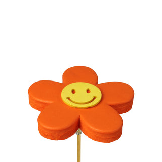 Pick floare s/24 spuma portocaliu