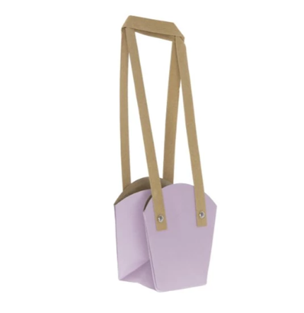 Plasa cu maner 11x7x12cm lila