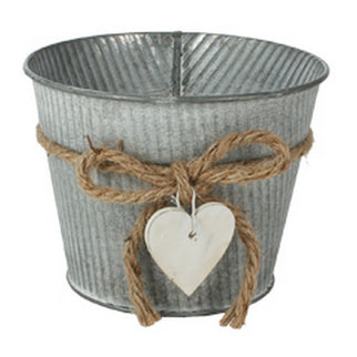 Ghiveci zinc oxford Ø13.5Xx10.5cm