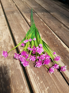 Flori artificiale mov