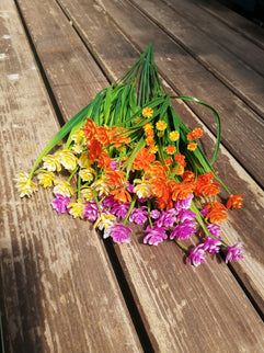 Flori artificiale mov