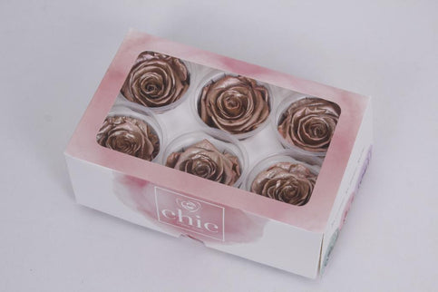 Trandafir criogenat Ø5.5-6CM rose gold