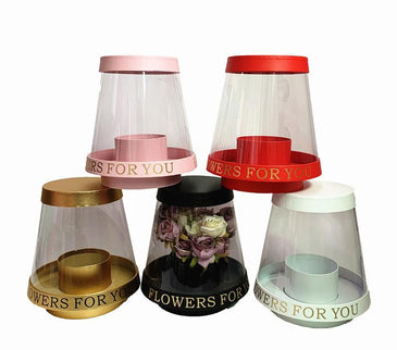 Cutie flori s1.114 alb