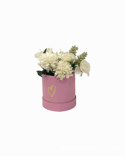 Set 6 cutii flori S6.6 roz