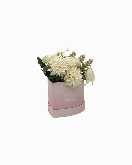 Set 6 cutii flori S6.7 roz