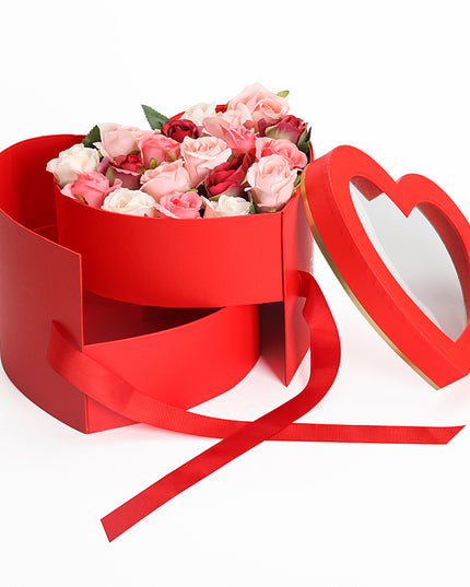 Cutie flori S1.17 rosu