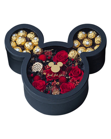 Cutie flori S1.90 negru