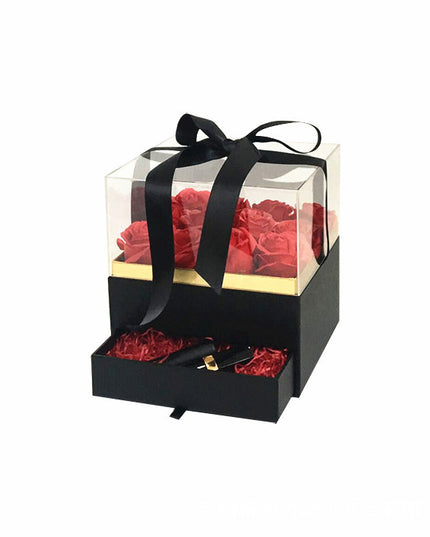 Cutie flori S1.97 negru