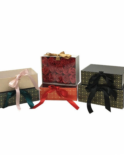 Set 2 cutii flori S2.22 negru