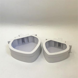 Cutie flori s2.35 alb