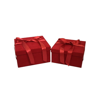 Cutie flori s2.35 catifea rosu