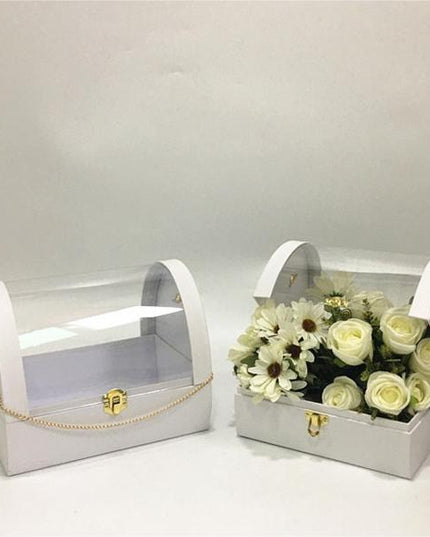 Cutie flori s2.36 alb