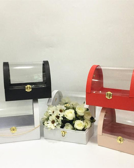 Cutie flori s2.36 alb