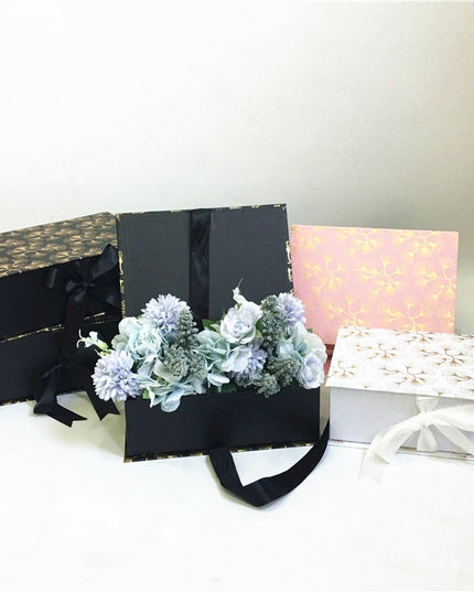 Set 3 cutii flori S3.132 alb