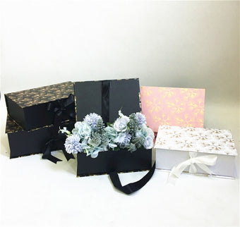 Set 3 cutii flori S3.132 alb