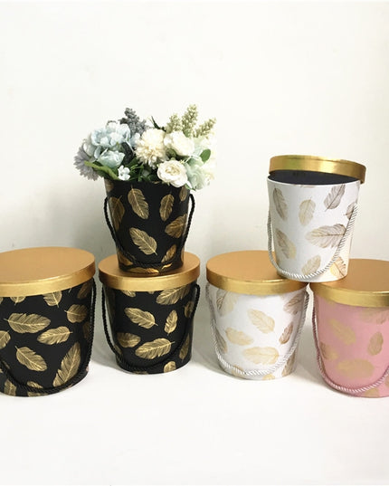 Set 3 cutii flori S3.133 negru