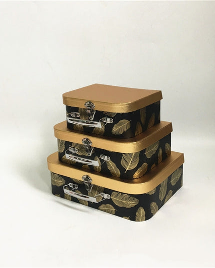 Set 3 cutii flori S3.135 negru